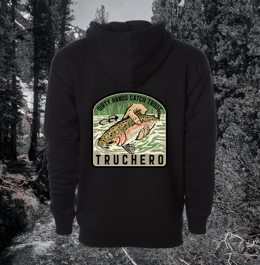 DIrty Hands Catch Trout