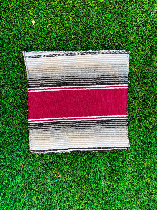 Zarape Towel Vino y Gris